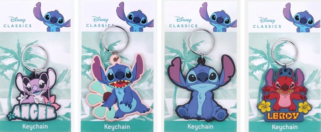 Lilo And Stitch Disney Classics Keychains Get Retro