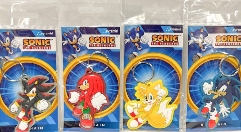 Sonic the Hedgehog and friends – Official Sega Keychains – Get Retro