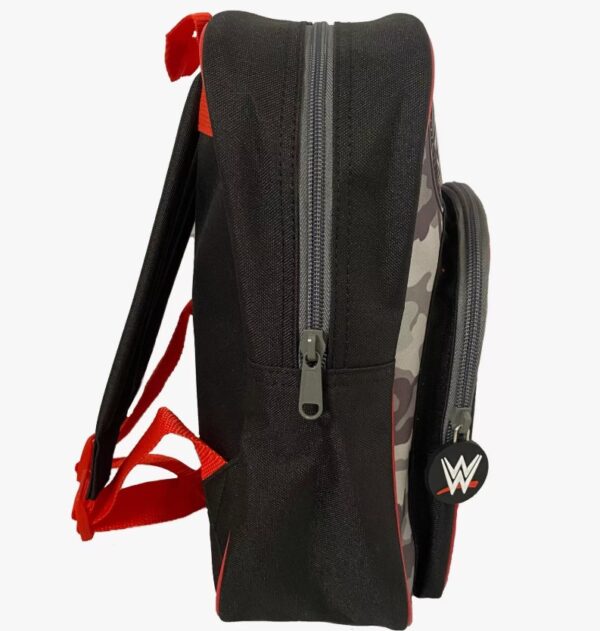 WWE Logo Camo Backpack side view