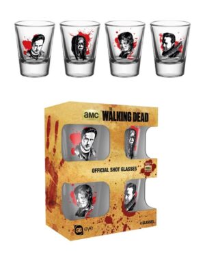 The Walking Dead Official Shot Glasses Gift Set