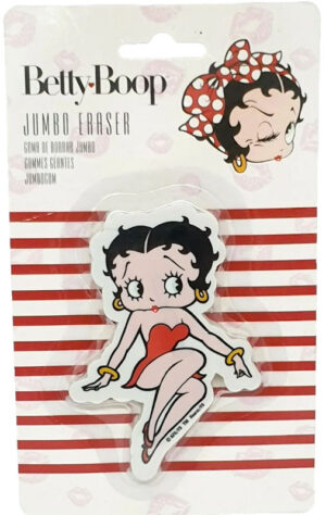 Betty Boop Jumbo Erasers - Red Dress cherry lips