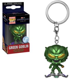 Green Goblin Spider-Man No Way Home Funko Pocket Pop Keychains boxed