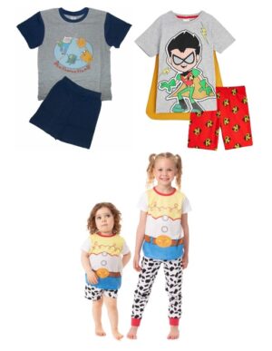 Assorted design kids pyjama bundle
