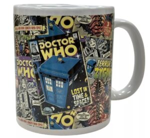 BBC Doctor Who Comic Book Mug