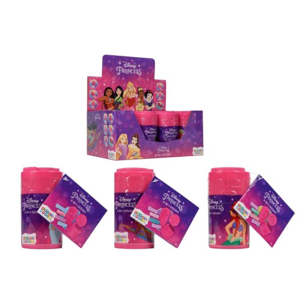 Disney Princess Okidoki 5-in-1 Dough tubs CDU