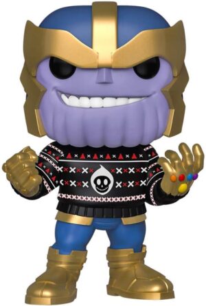 Funko POP MArvel 533 Thanos Holiday outfit bobblehead