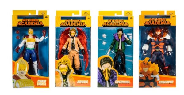 My Hero Academia set of four action figures