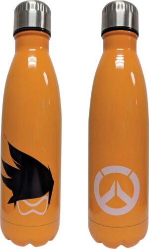 Overwatch Tracer Insulated Stainless Steel 16 Ounce Water Bottle - Orange