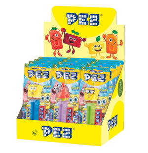 PEZ Candy Spongebob sweet dispensers CDU