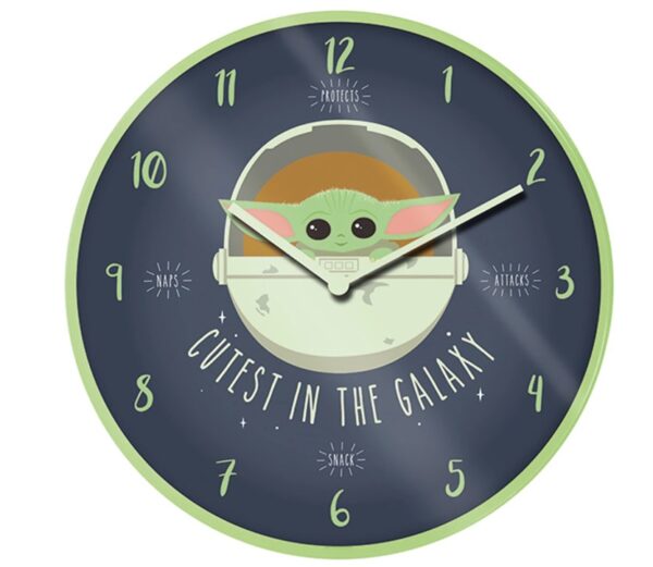 Stars Mandalorian The Child Wall Clock