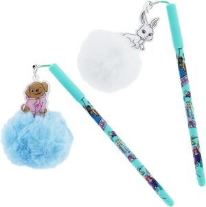 Barbie novelty Pom Pom Pens