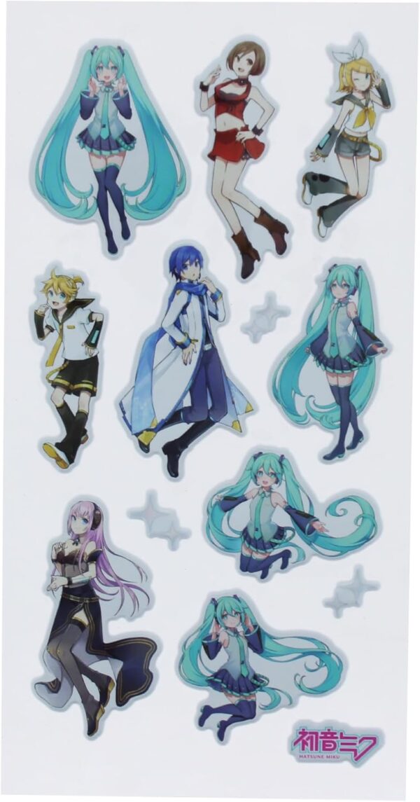 Hatsune Micu mini puffy stickers