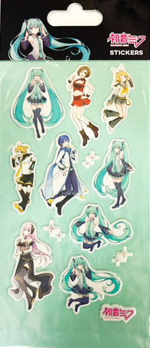 Hatsune Micu mini sticker packs