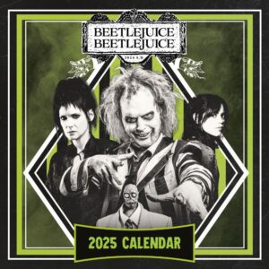 Beetlejuice 2 wall calendar 2025