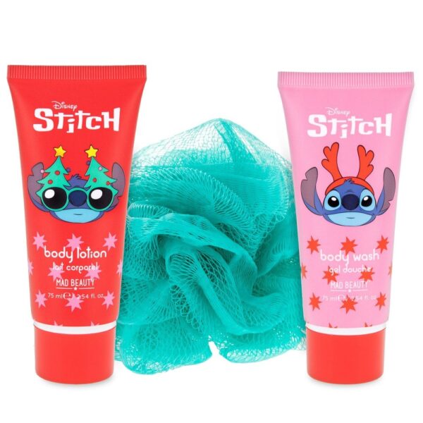 disney-stitch-at-christmas-gift-set contents