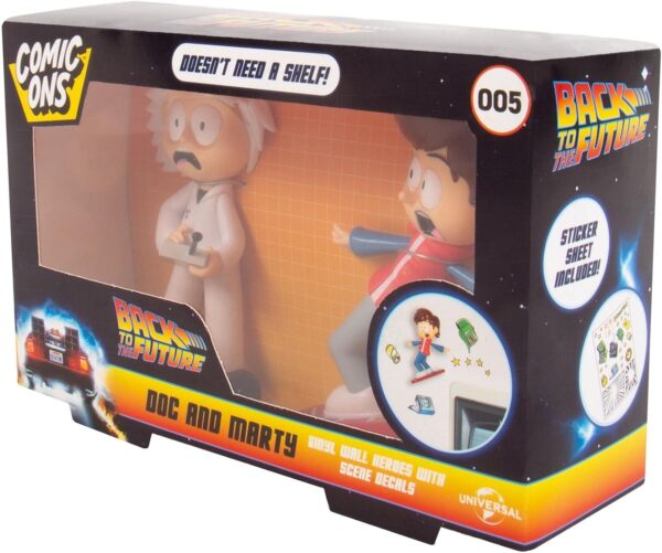 Fizz Creations Back to the Future Doc and Marty Comic Ons