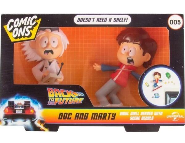 Fizz Creations Back to the Future Doc and Marty Comic Ons boxed set