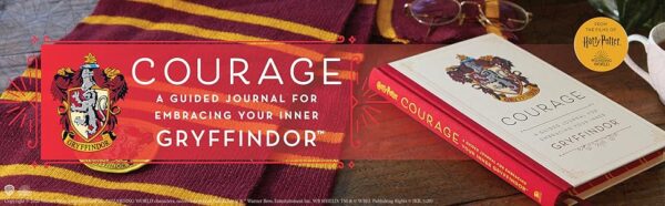 Harry Potter Gryffindor Guided Journal banner