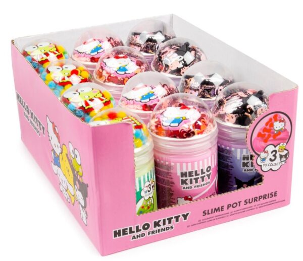 Hello Kitty Slime Surprise pots in CDU