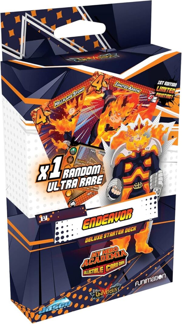 My Hero Academia Series 3 Endeavor Deluxe Starter Deck Card Game