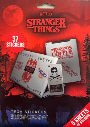 Netflix Stranger Things Tech Sticker Packs