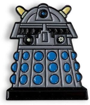 Doctor Who Dalek chibi pin badge