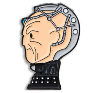 Doctor Who Davros chibi pin badge