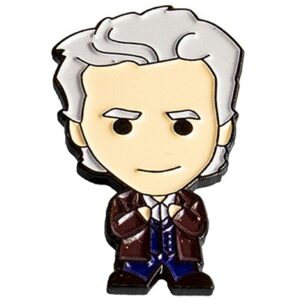 Doctor Who The 12th Doctor chibi pin badge