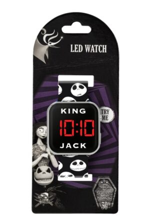 Nightmare Before Christmas King Jack LED watch