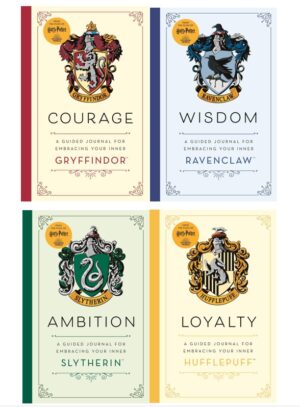 Official Harry Potter Guided Journals set of 4