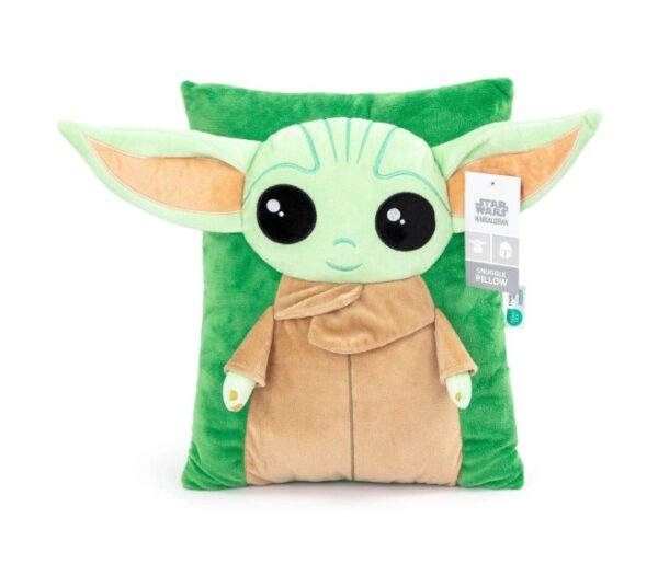 Star Wars Mandalorian Grogu plush snuggle pillow