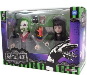 Beetlejuice Thorny and Lydia Poseable Action Vinyl Figures Twin Pack