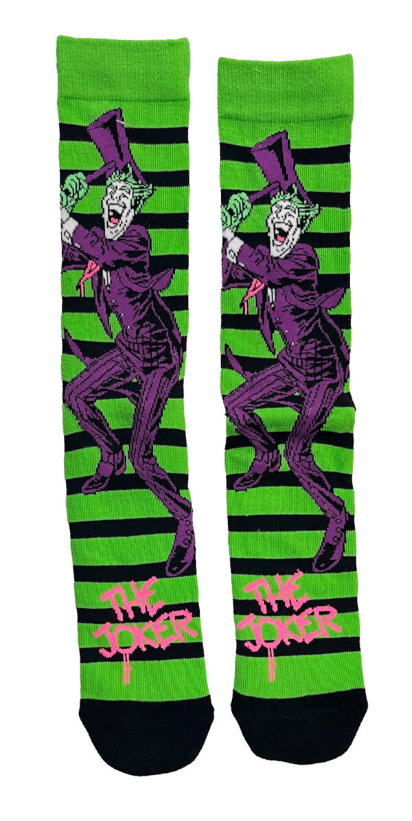 DC Comics Batman The Joker Ha Ha socks 2