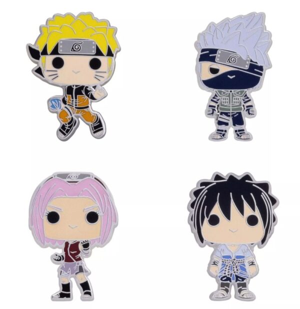 Funko POP Pin Naruto Shippuden Enamel Pin Set