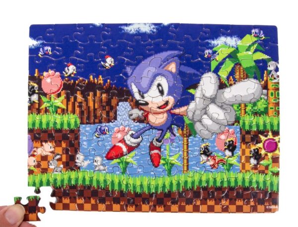 Sonic The Hedgehog Mug and Puzzle Gift puzzle