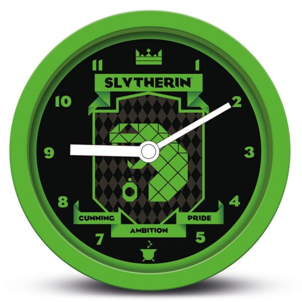 Harry Potter Slytherin-desk-clock