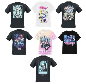 Hatsune Miku Manga T-shirt assortment