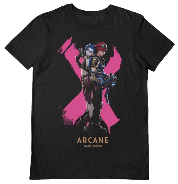 arcane league of legends t-shirt