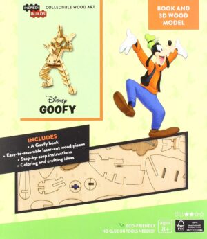 Disney Goofy Collectable Wood Art