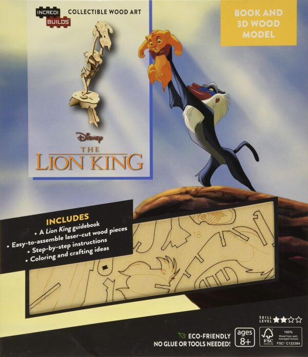 Disney The Lion King Collectable Wood Art