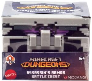 Minecraft Dungeons Assassins Armour Battle Chest