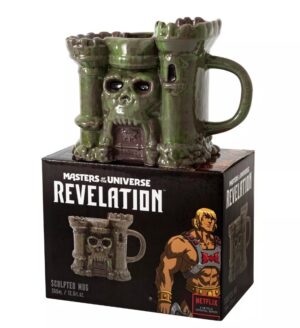 Masters of the Universe Revelation Grayskull Castle Sculpted Mug with Gift Boxed