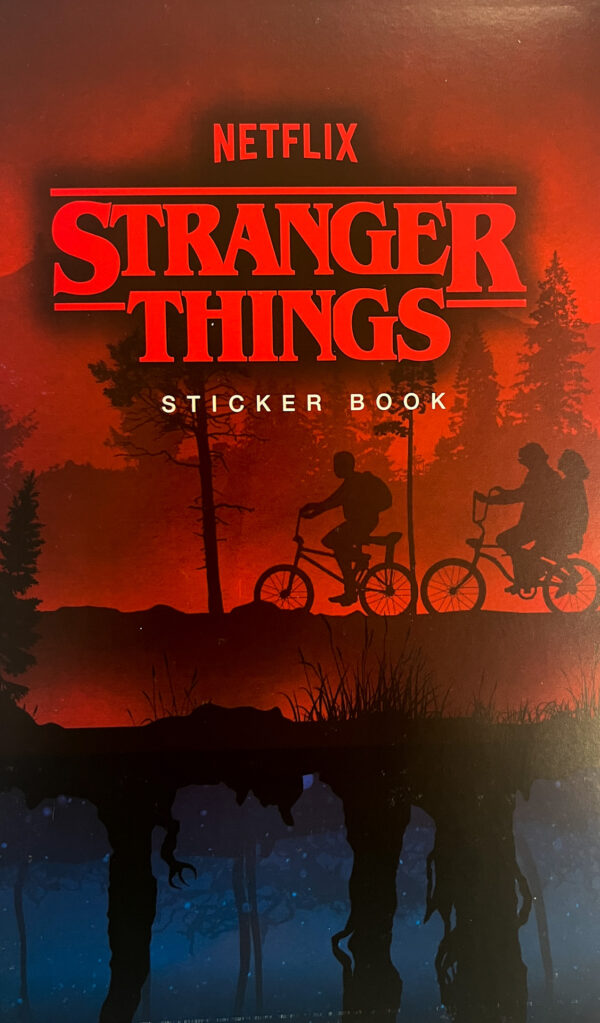 Netflix Stranger Things Sticker Book cover