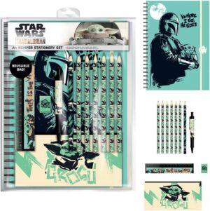 Star Wars Mandalorian A4 Bumper Stationery Set