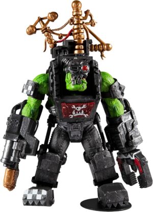 Warhammer 40k Ork Big Mek Action Figure 7 inch