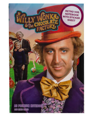 Willy Wonka A5 Premium Notebook Cover